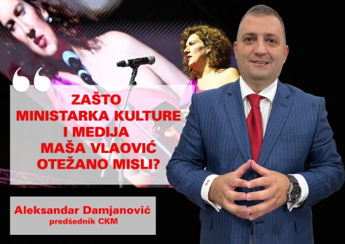 ZAŠTO MINISTARKA KULTURE MAŠA VLAOVIĆ OTEŽANO MISLI?